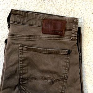Mavi chocolate brown pants.